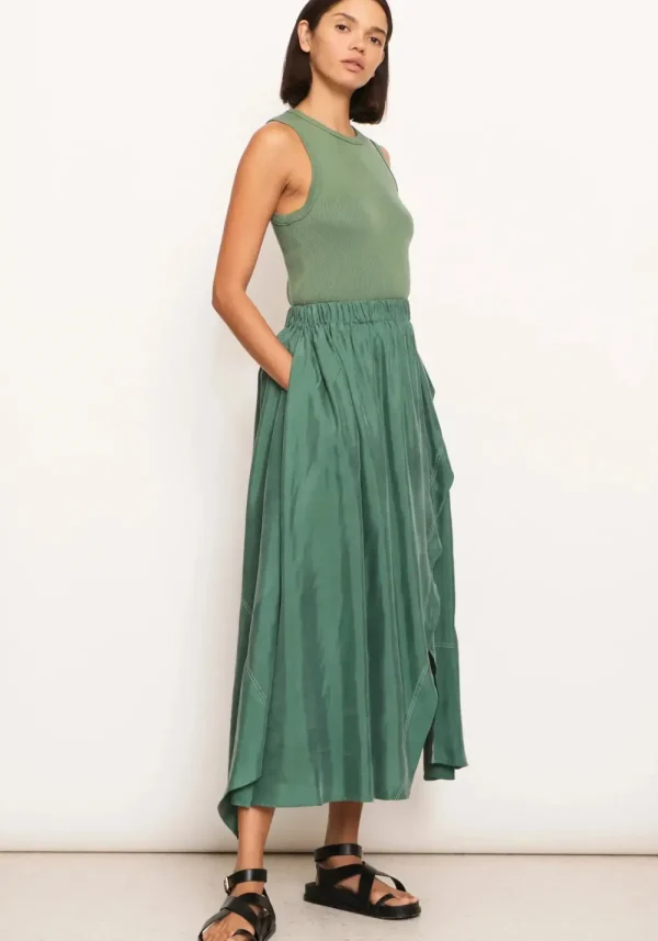 POL Vault Wrap Skirt - Green Discount