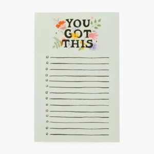Rifle Paper Co You Got This Notepad New