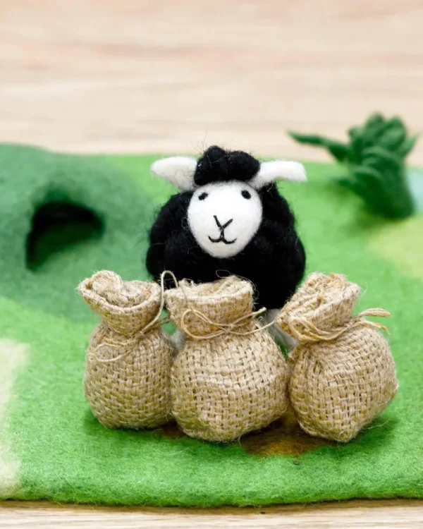 Tara Treasures Tara Treasure Felt Baa Baa Black Sheep Set Outlet
