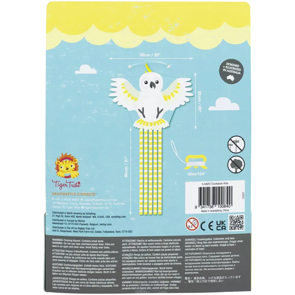 tiger_tribe_cockatoo_kite_1.webp Tiger Tribe Cockatoo Kite Sale