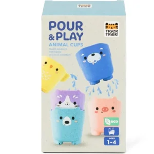 Tiger Tribe Pour & Play - Animal Cups Outlet