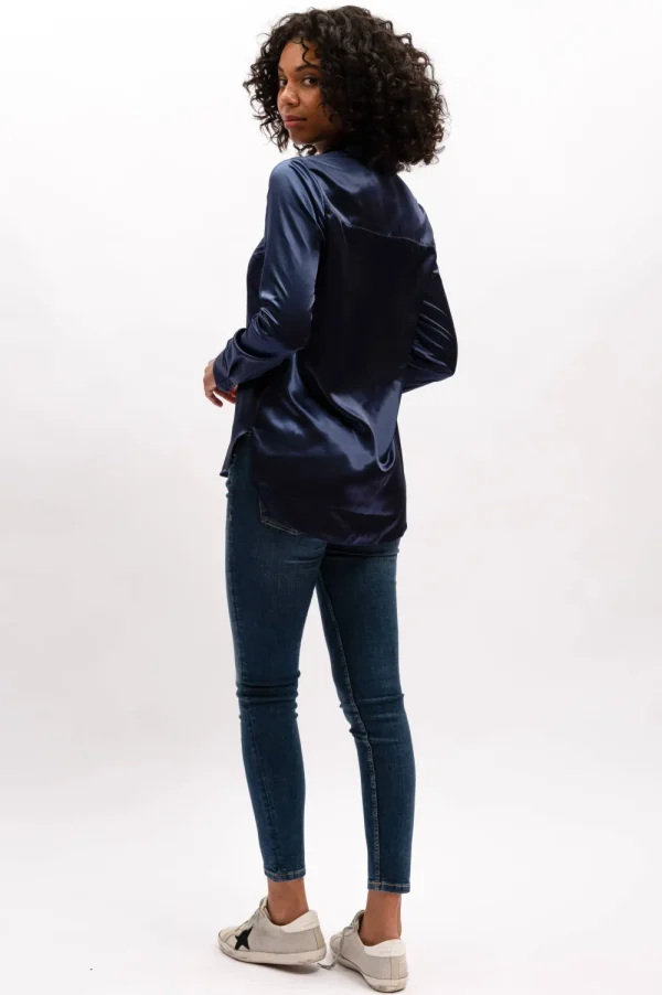 We Are The Others Carmen Shirt - Midnight Hot