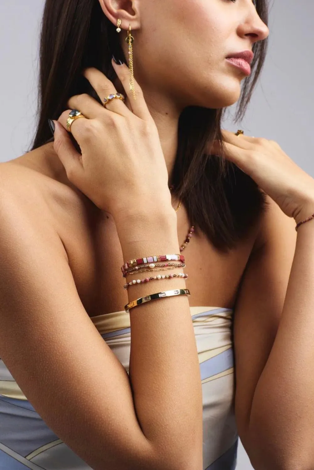 zafino_harlow_bracelet__r_1.webp Zafino Harlow Bracelet - Rouge Thin Best