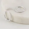 Zafino Tilly Hoop Earrings Clearance