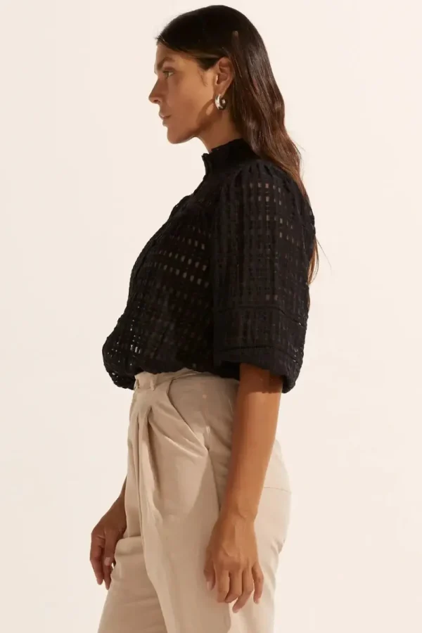 Zoe Kratzmann Wayfarer Top - Black Window Hot
